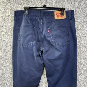 Levis 511 Slim Taper Jeans Mens 34x32 Blue Dark Wash All Seasons Tech Denim